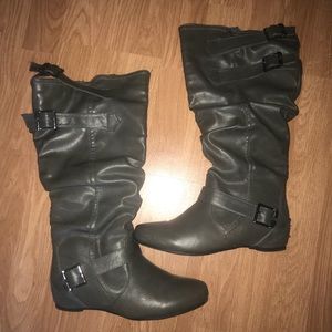 Grey Boots